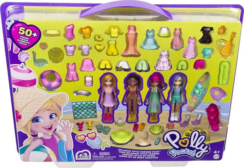 Polly Pocket Super Kit De Moda Acuatico