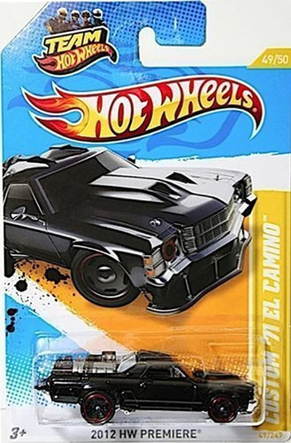 Hot Wheels 2012 nuevos Modelos Personalizado