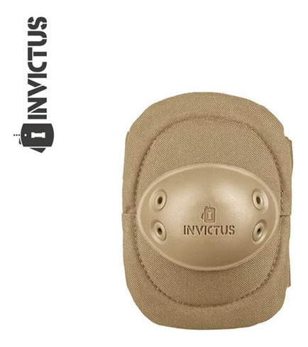 Cotoveleira Tática Invictus Protec Preta Verde Tan Airsoft