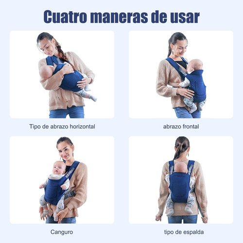 Cangurera Para Bebe,mochilas Portabebé Ergonómico W