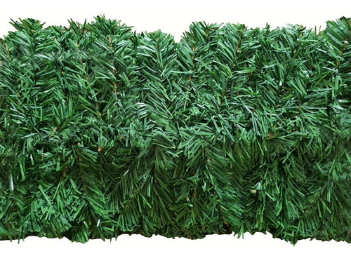 Imagem 1 de 4 de Festão Natal Aramado Verde 2,70 Metros - 180 Galhos