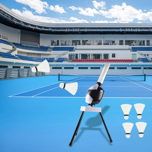 Entrenador De Bádminton Máquina Con 6 Bádmintons