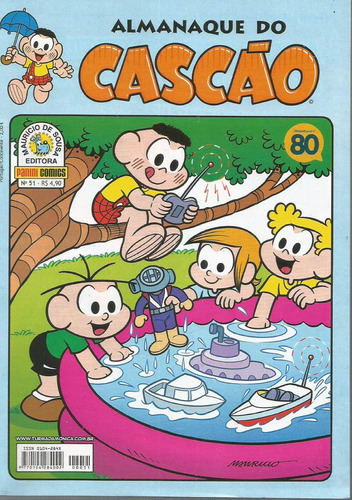 Almanaque Do Cascão Nº 51 - Panini - Bonellihq Cx232 P20