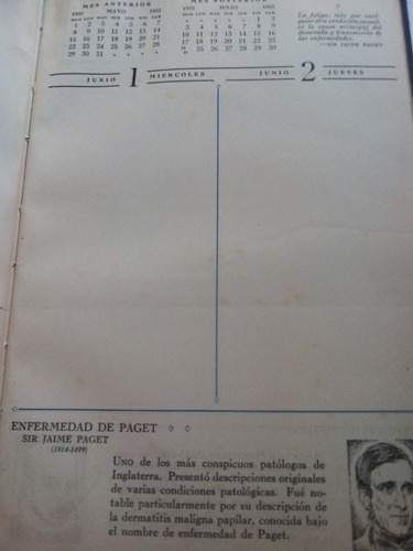 Imagen 6 de 7 de Agenda Médica Antigua 1932