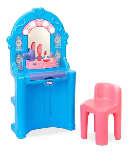 comprar Peinadora Tocador De Juguete P\u002F Niña Little Tikes C\u002F Luces