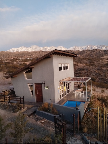 Alquiler Cabaña Potrerillos Mendoza 4 Pers Frente Embalse