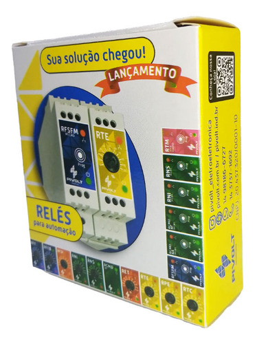 Relé Proteção Motor Elétrico 380v Sem Neutro Trifásico