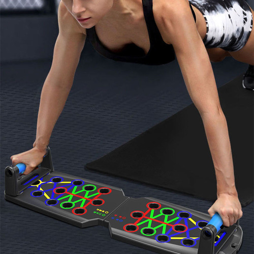 Tabla De Flexiones Plegable Rocuma Con 28 Agujeros De Casa