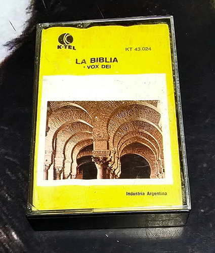 Vox Dei La Biblia Cassette De Época Sello Interdisc Envios 