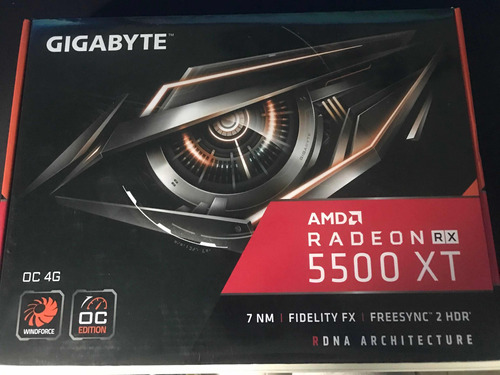 Gigabyte Rx 5500xt Oc 4gb - Leer Descripcion