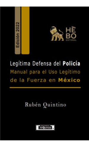 Libro Legitima Defensa Del Policia Manual Para El Uso Le Nvo