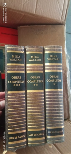 Libros Obras Completas Mika Waltari