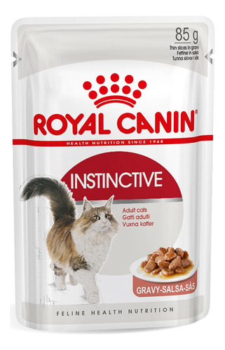 Royal Canin Pouch Gato Instinctive Caja X 12 Unidades