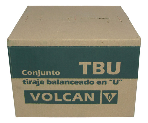 Tbu Caja Adaptador  Volcan Con Sombreritos Del Techo + Envio