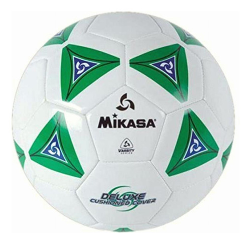 Mikasa Serious Pelota De Fútbol (verde/blanco, Talla 4)