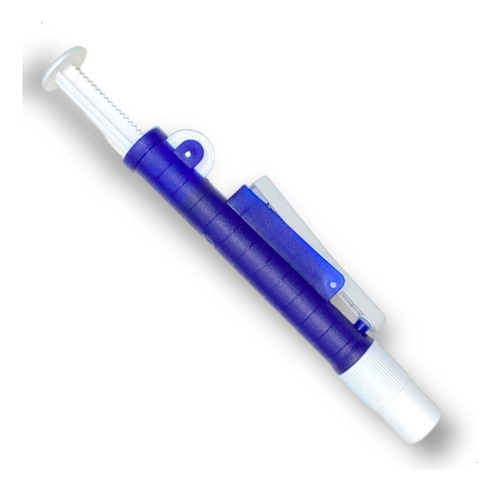 Pipetador Pi-pump 2ml Azul - Eficiência Em Laboratório
