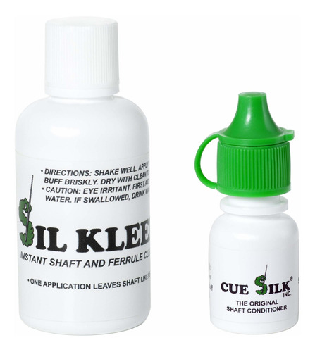 Cue Silk 2 Articulo Sil Kleen Pool Shaft Ferrule Cleaner