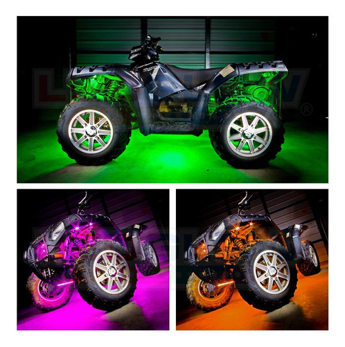 Ledglow Advanced Million Color Atv Quad 4x4 Acce, 6 U...