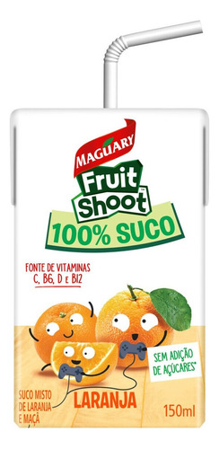 Suco Laranja Maguary Fruit Shoot Caixa 150ml