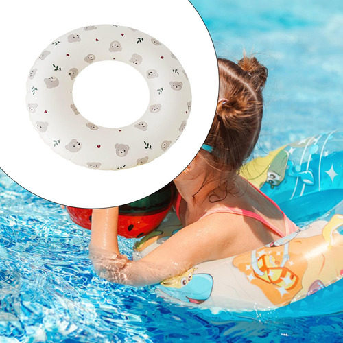 Anillo De Natación Para Niños, Oso Interior 21cm