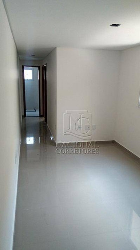Cobertura Com 2 Dormitórios À Venda, 90 M² Por R$ 320.000 - Vila Camilópolis - Santo André/sp - Co2468