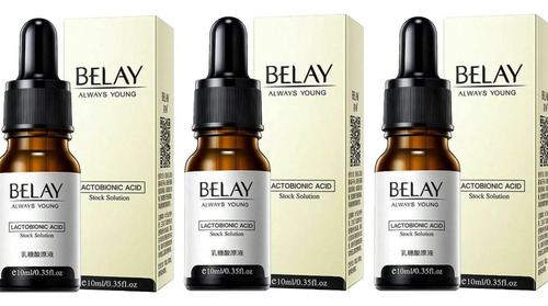 Kit 3 Serum Belay Rejuvenescedor E Minimizador De Poros 10ml