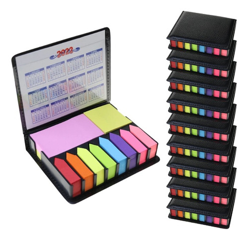 16 Estuches De Notas Adhesivas Post It Sticky Notes De Color