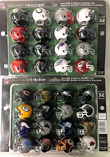 Riddell Nfl Helmet All 32 Mini Cascos Tracker Football 1