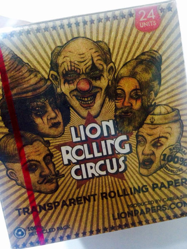 Papeles Celulosa X24 U. // Lion Rolling Circus / Sedas!!