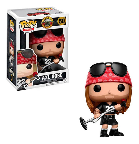 Funko Pop! Guns And Roses Axl Rose 50 Vdgmrs_