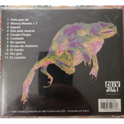 Las Pelotas - Amor Seco - Cd Estándar (Usado)