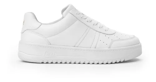 Tenis blancos mujer flexi clearance