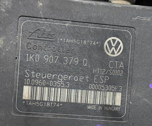Modulo Abs Volkswagen 1k0 907 379 Q / 1k0 614 517 M (Usado)