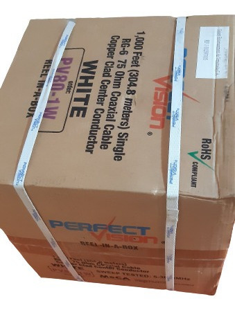 Imagen 1 de 1 de Cable Rg6 305metros Bobina
