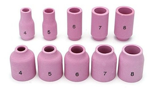 Imagen 6 de 7 de Ginode 49pcs De Soldadura Tig Antorcha Kit De Accesorios Pin