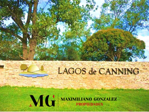 Lote En Venta - Lagos De Canning, Esteban Echeverría