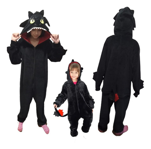 Promoção Pijama Kigurumi Stitch Pikatch Charmander Dino