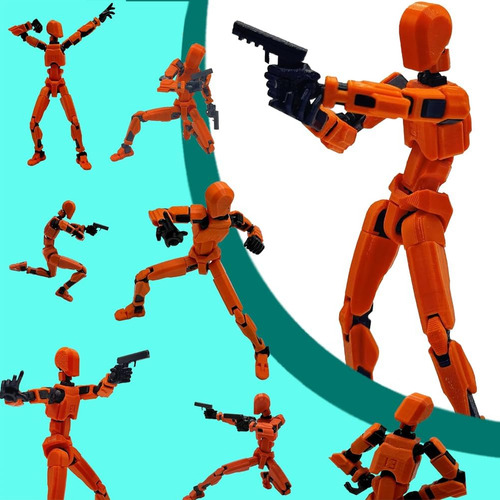 Robot Impreso 3d / Misíon 13 / Dummy 13 Armado + Acesorios