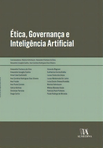 Ética, Governança E Inteligência Artificial, De Silveira Dias. Editora Almedina, Capa Mole Em Português