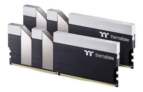 Imagen 1 de 3 de Kit Memorias Ram Gamer Thermaltake Toughram 3200mhz 16gb 2x8