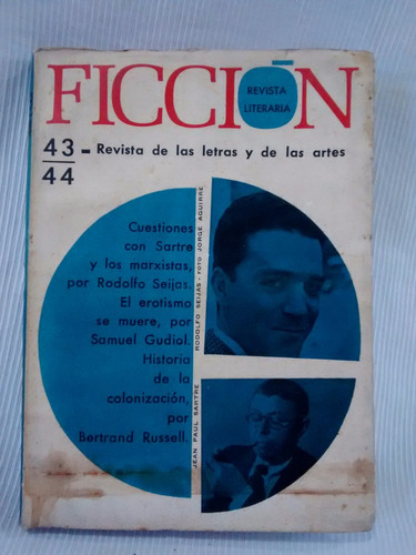 Ficcion Revista Literaria Revista De Letra Y Arte 43/44