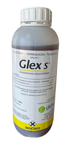 Glex S Insecticida Hormiguicida 1 Lt Gleba Fenitrotión