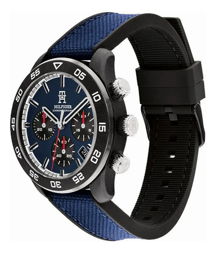 Reloj Tommy Hilfiger Chronograph Th85 Carbon 1792183 Vg