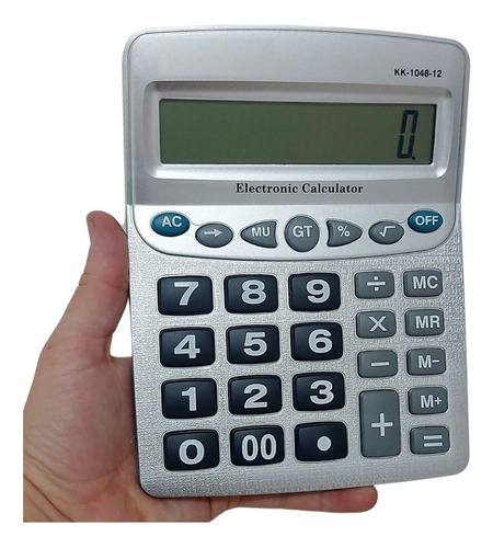 Kit 12 Calculadora Grande Gigante Balcão Problema Visão