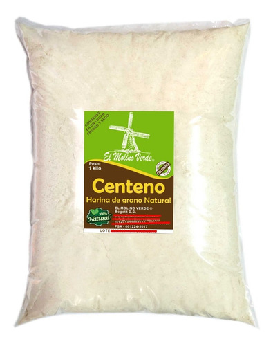 Harina De Centeno 100% Natural X 1 Kg