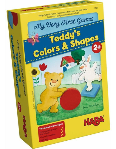 Haba My Very First Games Colores Y Formas De Peluche (fabric