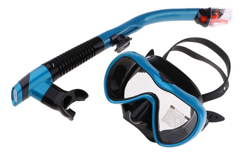 De Tubo Respiratorio + Gafas De Buceo Para Buceador, Unisex