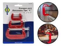 Comprar Conjunto Grampos Sargento Tipo C Para Marceneiro Serralheiro