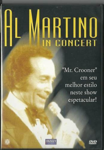Dvd All Martino - In Concert (sucessos Anos 50-70) Orig Novo