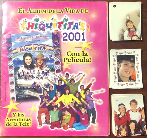 Figuritas Álbum Chiquititas Nuevas A Pegar Precio X 10 Leer